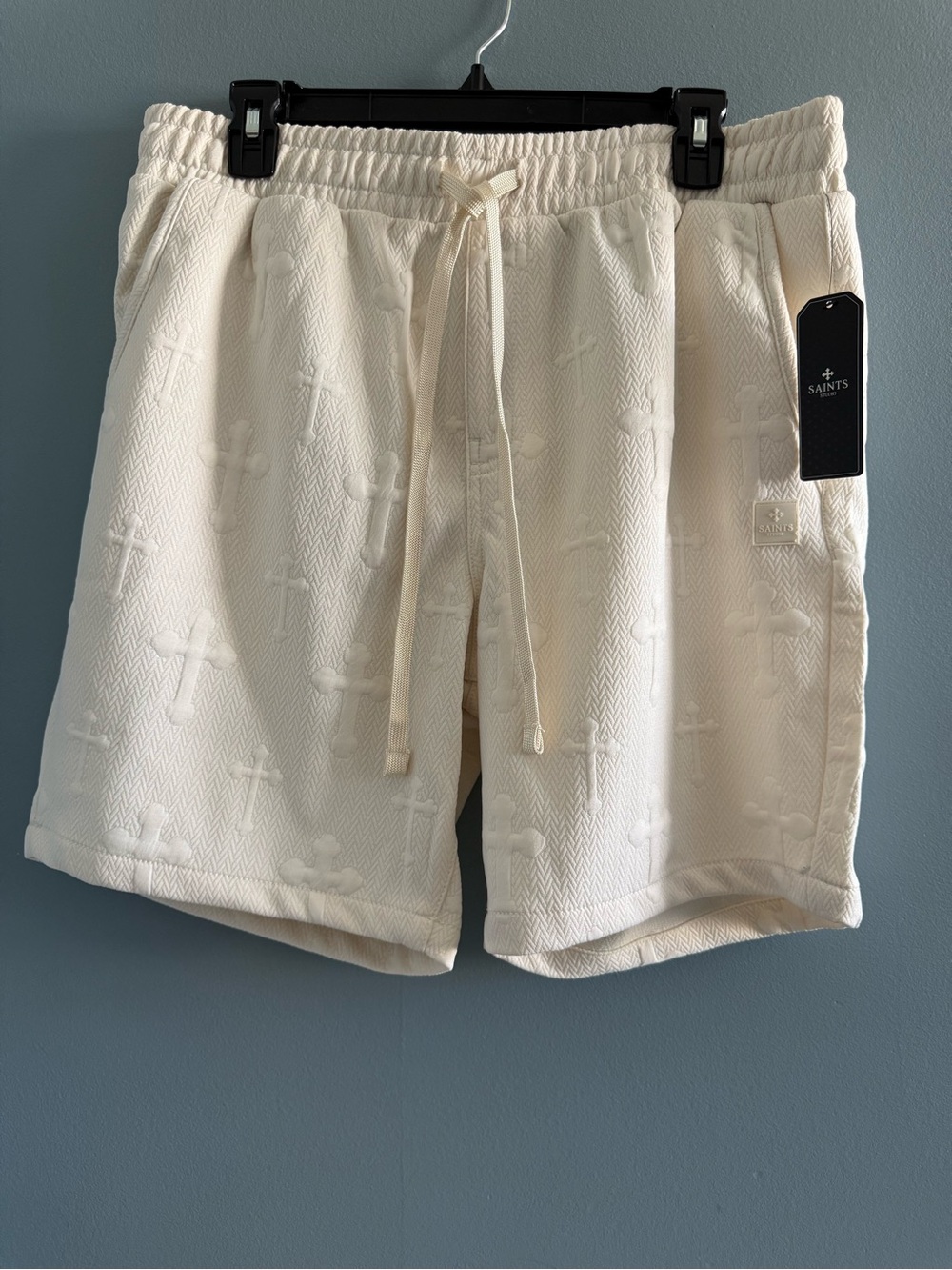 Saints Studio Men’s Ecru Shorts